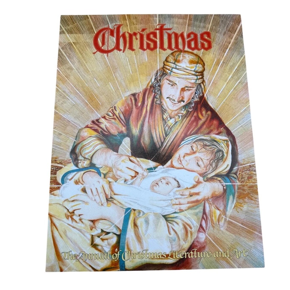 Vintage‎ Christmas Annual Literature Art Book Augsburg Publishing 1985